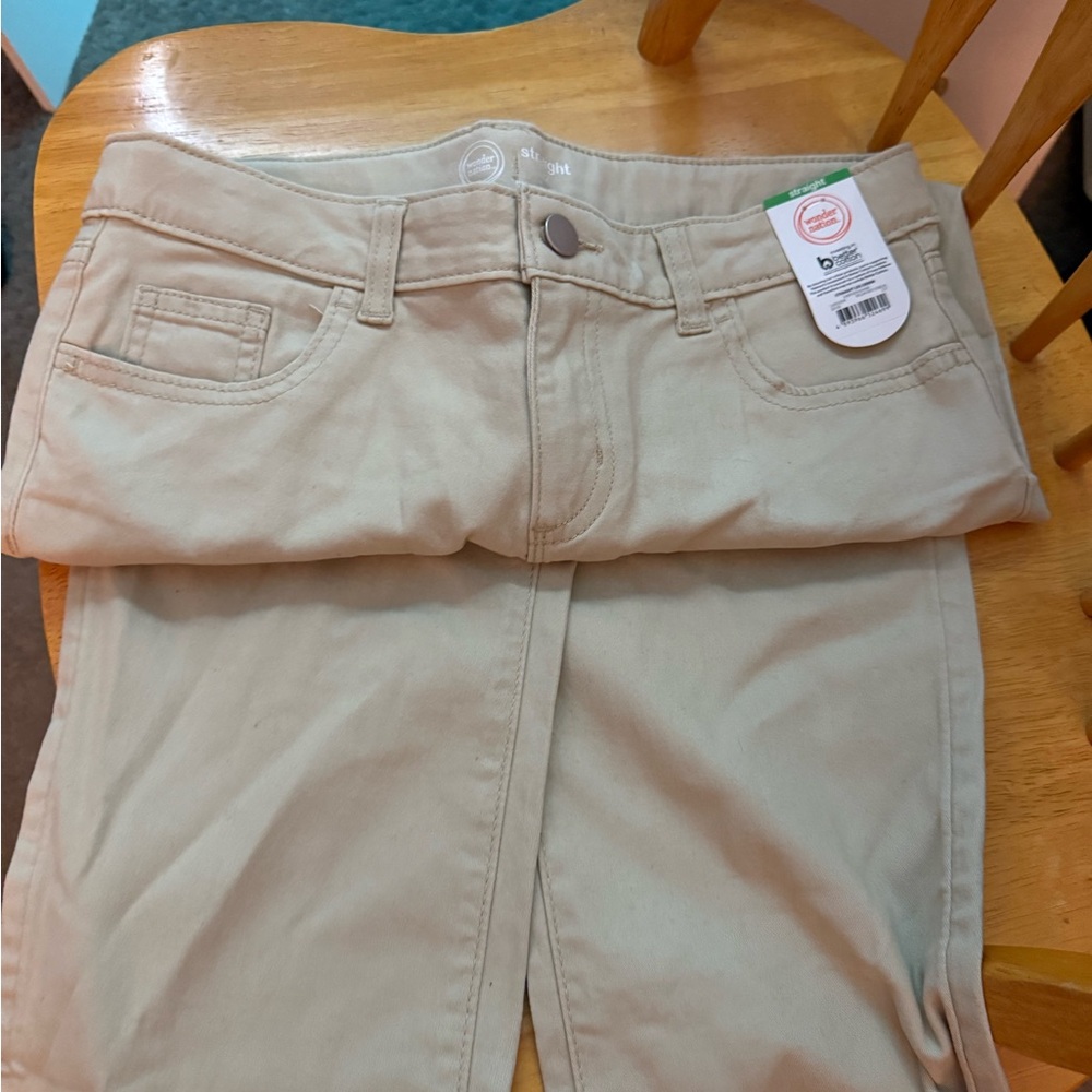 Wonder Nation Tan Skinny Jeans Classic Style